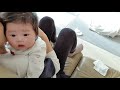 Mom vlogs/1month old baby's vlog part 1 /Korean baby