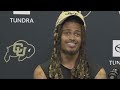 Postgame Interview: Shedeur Sanders speaks on Colorado's win over Nebraska in Week 2