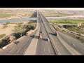 Ravi Motorway Toll Plaza Lahore  Flying over Motorway  M2 M3