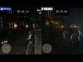 Red Dead Redemption 2 PS4 vs PS5 BC - Graphics Comparison - Framerate - 4K - Loading Times