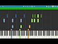 Mole Patrol Piano Synthesia (Tutorial-ish) - Donkey Kong Country Returns