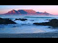 Bloubergstrand Beach Waves, Relaxing Ocean wave in the Evening, HD