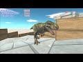 All dinosaurs speed race. 4 spiral tower courses! | Animal Revolt Battle Simulator