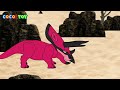 [41min] Dinosaurs in Ice Cave .etc binge viewingㅣdinosaurs cartoon for childrenㅣCoCosToy