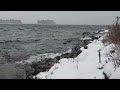 Cold November day on Georgian Bay. Nov 29, 2023