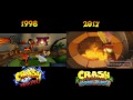 Crash Bandicoot N Sane Trilogy - All Intro Cutscenes Comparison