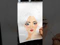 Speed Painting Watercolor | Face Painting Tutorial | Part-1 #art