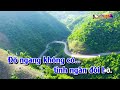 Karaoke Tình Ngăn Đôi Bờ Tone Nam Nhạc Sống | Nguyễn Linh