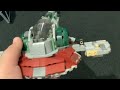 Triple review on my three lego Star Wars ships (slave 1, tie bomber, tie fighter)