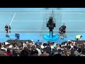 Novak Djokovic winning his second round match at the #ausopen #novak #novakdjokovic