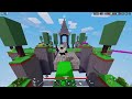 Tryharding With Yuzi In Roblox BedWars | Chill Gameplay