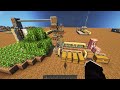Early Game Tree Farm & Honeyed Apples with Minecraft Create!
