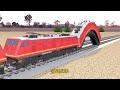 踏切アニメ  あぶない電車 5 TRAIN CROSSING 🚦 Fumikiri 3D Railroad Crossing Animation # train