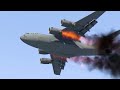 Military Aircraft C-17 And Space Shuttle Collide Mid-Air | X-Plane 11