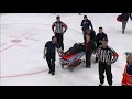 NHL: Injury to the Linesman(Leaves Game)