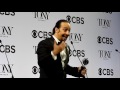 Lin-Manuel Miranda ('Hamilton'): Tony Awards 2016 backstage