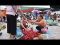 Harvesting Chili Garden Goes To The Market Sell - Lý Thị Ca