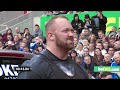 Training W/ Worlds Strongest Man Eddie Hall