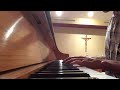 A 28 second piano video.