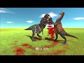 SCARFACE TREX (New Comer) vs ALL UNITS DINOSAURS - Animal Revolt Battle Simulator