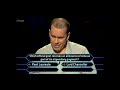 Who Wants to be a Millionaire £250,000 Won twice in one show April 12th 2003