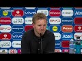 Julian Nagelsmann spricht davon, dass Deutschland einen Punkt vor der Schweiz retten kann