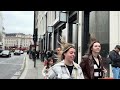 London Walk 🇬🇧 Tottenham Court Road, Piccadilly Circus to MAYFAIR | Central London Walking Tour| HDR