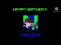 Happy birthday Vincent