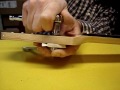 Installing tuning peg bushings in Warmoth neck.wmv