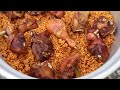 HOW TO COOK NIGERIAN PARTY JOLLOF RICE | STEP-BY-STEP | STEW & FRIED CHICKEN