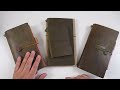 The NEW Olive Traveler’s Notebooks | Comparing Limited Edition Olive to Standard Edition Olive TN