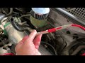 Diagnose faulty fuel pressure sensor. Video for warranty consideration.