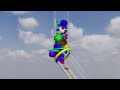 Colorful Marble Run Animation | Which one do you think will win? 🌈🏁