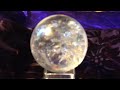 #healing #quartzcrystal #sphere Quartz Crystal Ball - Universal Healing Powers