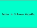 Letter to Princess Celestia IIII