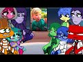 Inside Out 2 reacts to themselves 😄😖 Inside Out 2 Disney Pixar Gacha reacts to