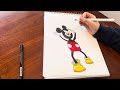 How to draw 🤪 Micky Mouse