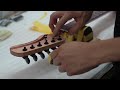 Process of making Electric guitar | Electric guitars handcrafted by Japanese craftsmen | Deviser