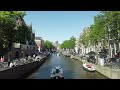 AMSTERDAM 🇳🇱 Boats 🇳🇱 4K 60fps ambiance relaxation 4K UHD chill summer vibe