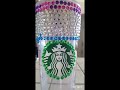 Starbucks Blinged out cup DIY