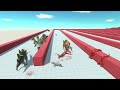 Escape From Titanoboa - Last Survivor | Animal Revolt Battle Simulator