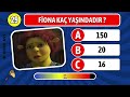 Çizgi Film Karakterlerinin Yaşlarını Tahmin Et ! 🤔 Yaş Tahmin Etme Testi 🧠