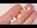 How to DIY MICRO Kawaii 5-in-1 Eggs Polymer Clay/Resin Tutorial