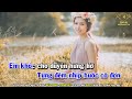 Karaoke Tình Bơ Vơ Tone Nam Nhạc Sống | Trọng Hiếu