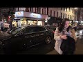 Storm Henk - West End Walk, Christmas Lights, Night-time, Rain, London, UK, 04th Jan 2024 - Part 2