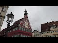 Walking in ESSLINGEN / Germany 🇩🇪 - Old Town On A Rainy Afternoon - 4K 60fps (UHD)
