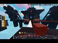 Roblox Bedwars Fortuna Kit Gameplay (No Commentary)