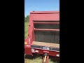 Baling Round Bales With The New Ford 8000! First Time in The Field on The Farm!