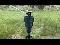 L.R. Nelson 6760(?) Pop Up Impact Sprinkler w/ Brass Internal