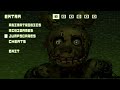 FNAF 3 How To Get the Good Ending